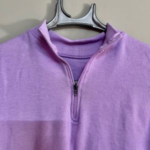 Trendy Purple Collar Top For Women💜