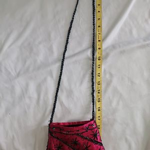 Embroidered Sling Bag For Girls/Kids