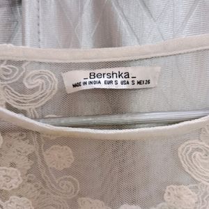 Bershka Elegant Transparent Top