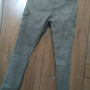 Combo Cargo And High Waist Jeans