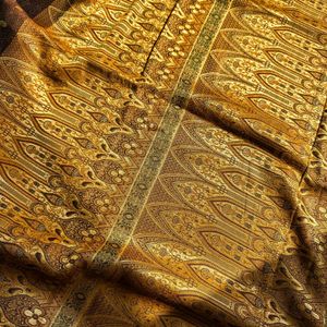 100% Pure Silk Himroon Mulberry Banarasi