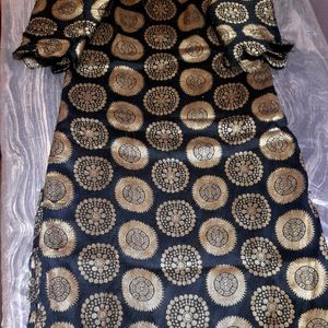 Black &Golden Kurti