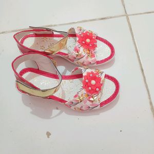 Red& White Colour Footwear