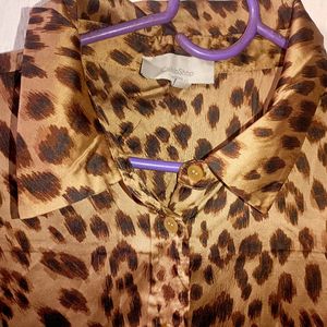 Cheetah Print Shirt