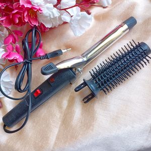 NIRVANI Hair Curler 471B With Brush