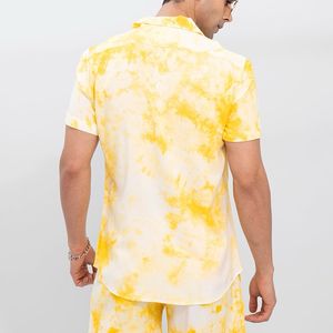 Snitch Yellow Co Ords For Men’s