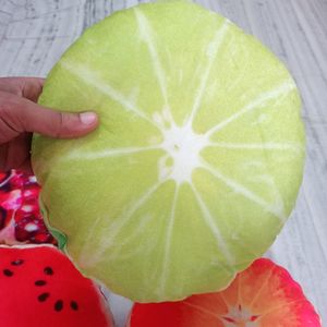 Beautiful Fruits Cushions Set Of 4 Pc