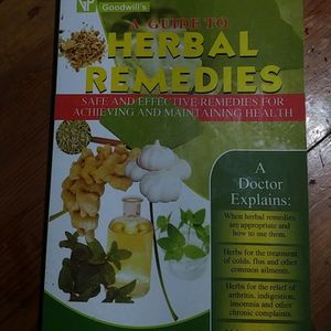 Herbal Remedies Book