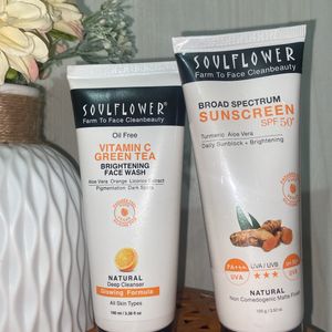 Sunscreen And Facewash Combo