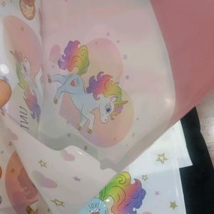 10 Unicorn clear bag best quality🥰