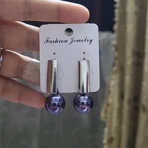 Blue Stud Earring