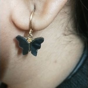 Butterfly Blue Earrings