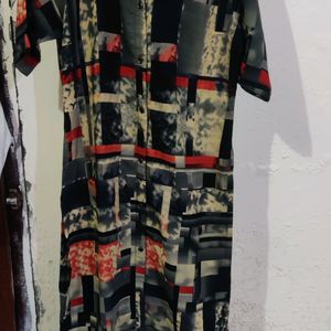 Digital Print Kurti - With Belt