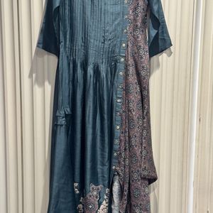 Designer Teal Green Kurta