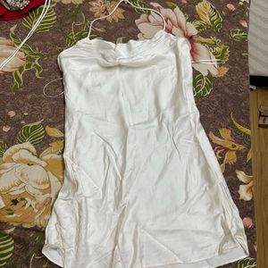 Zara Sexy Satin Short Dress