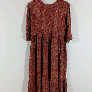 Multicolour Printed Kurta