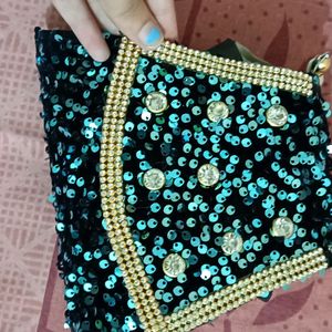 Party Wear Sequin Bag