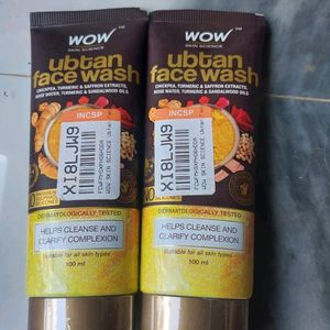 NEW WITH TAG WOW SKIN SCIENCE UBTAN FACE WASH