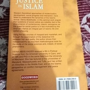 Book: Social Justice in Islam_By Deina Abdelkader