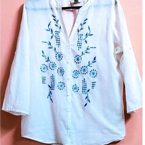 Women's Embroidered Top