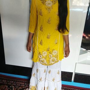 Kurta With Sharara