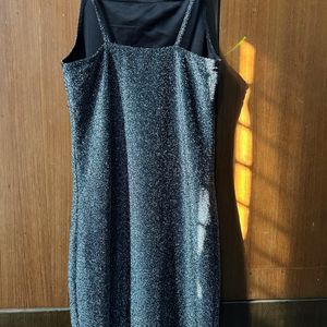 Silver Bodycone Dress