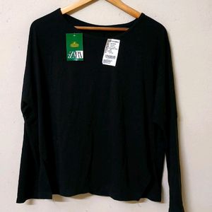 Black Korean Top For Women