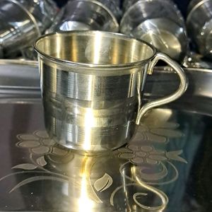 Stainless Steel Cup + Free Tray