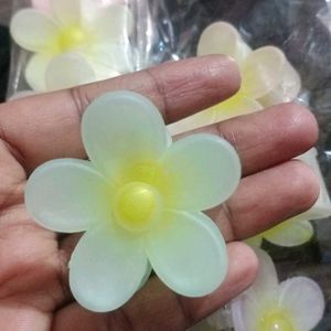 3 Flower Clips