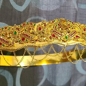 Beautiful Gold Plated Ethnic Hip Belt