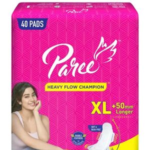 Paree Soft And Rash Free Xl Sanitary Pads 40