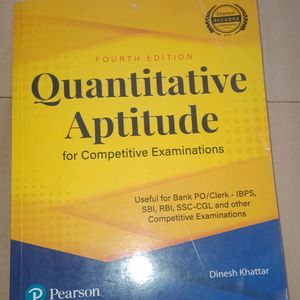 Aptitude Book For Competative Exams