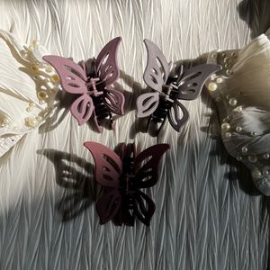 Butterfly Hair Claw Clips