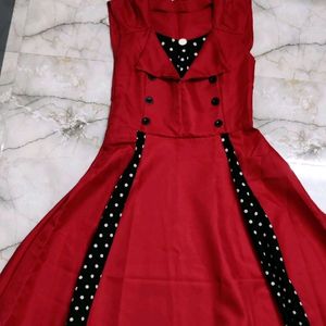 Red Retro Frock