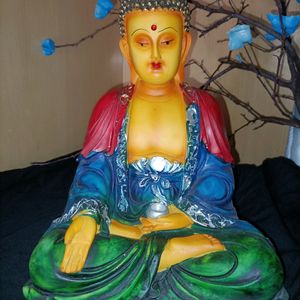 Colorful Buddha Statue