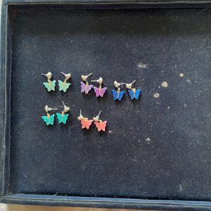 New Butterfly Stud Earrings