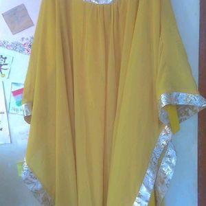 Gorgeous Mustard Ethnic Gown