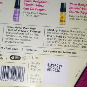 Plum Body Lovin Perfume Discovery Set