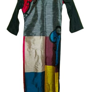 Colourful Shining Kurta'