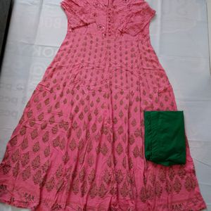 Anarkali Kurti Legins Set