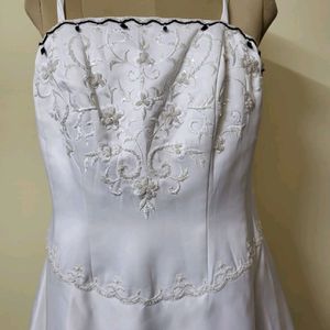 Premium Quality White Gown