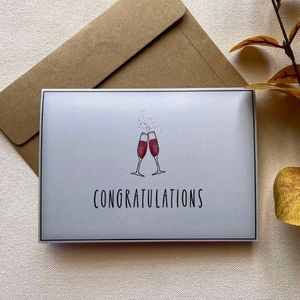 Sticker & Congratulations Card