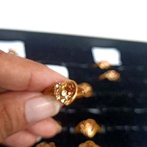 Only Ring 💍 (Golden) Only15/-