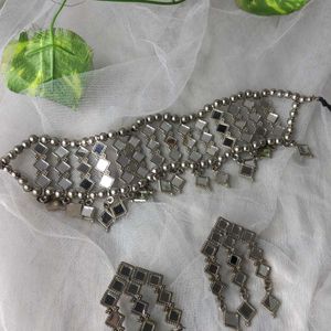 Oxidised  Necklace  Set