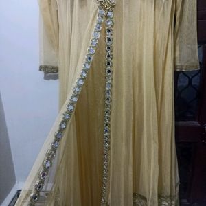 4 Piece Set Of Party Wear Lehnga And Designer Kurt