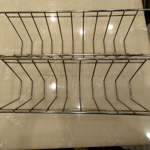 Stainless Steel Dish Or Plate Stand 10 Sections