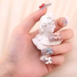 3D Bow Nail Art 🎁