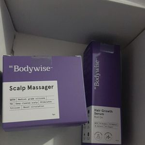 Bebodywise Scalp Massager And Hair Growth Roll On