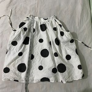 Polka Dot Skirt Waist 24-26(elasticsted )