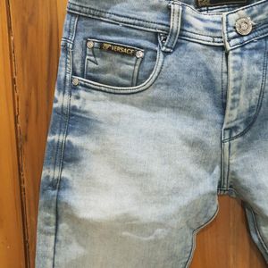 Versace Blue Denim Pants (Men)